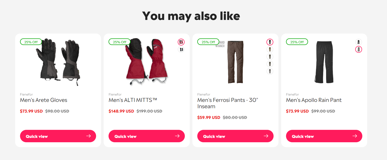 Recommended Products